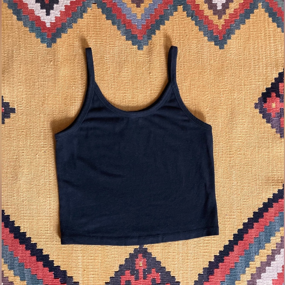 ARQ Crop Tank in Black / Size M